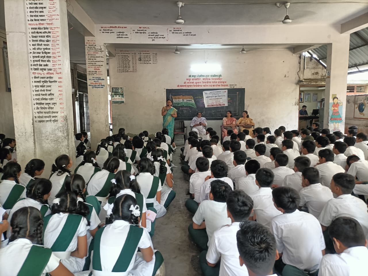 Mental health awareness session for school students by PRAYAGAM BAHUUDDHESHIYA SANSTHA