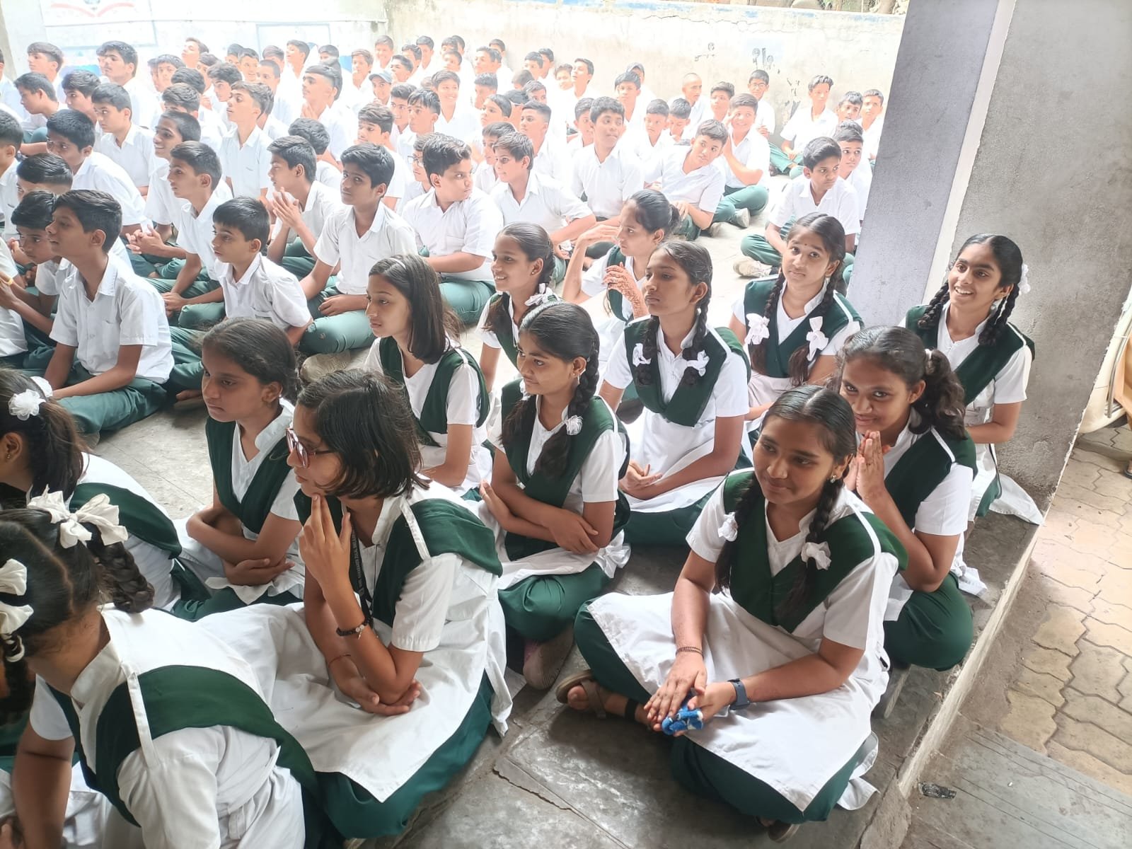 Participants attending the counselling and teacher training programme
