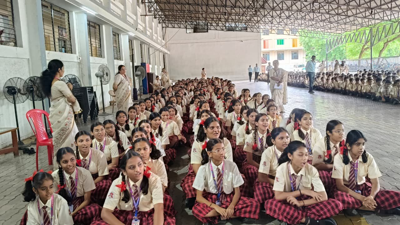 HIV Awareness Programme at Chavara English Medium School, Walwadi, Deopur, Dhule